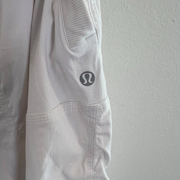 Lululemon sz 6 Dance Studio Crop White - Picture 4 of 6